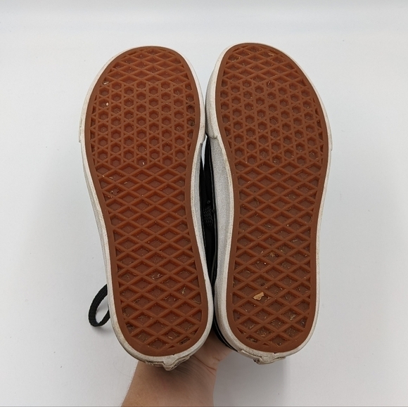 Vans Black White Sneaker Shoe 6.5 Women - Picture 6 of 7